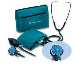 SFIGMOMANOMETRO ANEROIDE MANUALE DA BRACCIO CON FONENDOSCOPIO MODELLO POCKET  ALTA PRECISIONE  BRACCIALE IMPERMEABILE REGOLABILE  VALVOLA DI RILASCIO PROFESSIONALE - Antica Farmacia Ferrari