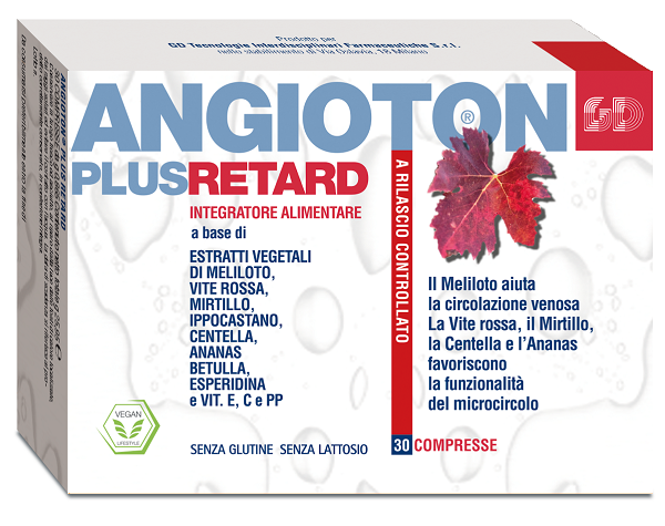 ANGIOTON PLUS RETARD 30 COMPRESSE - Antica Farmacia Ferrari