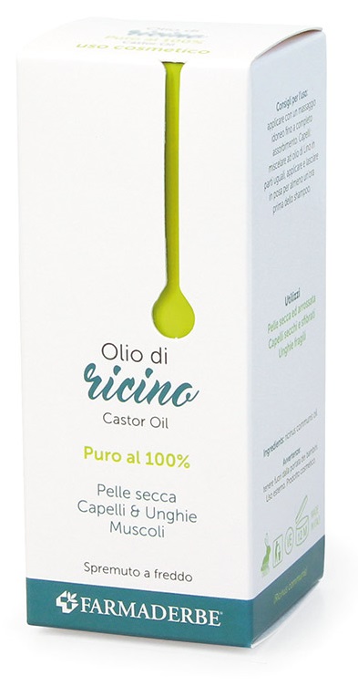 FARMADERBE OLIO RICINO 100 ML - Antica Farmacia Ferrari