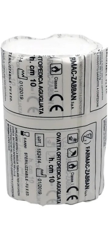 BENDA OVATTA AGUGLIATA 10X400 CM 1 PEZZO - Antica Farmacia Ferrari