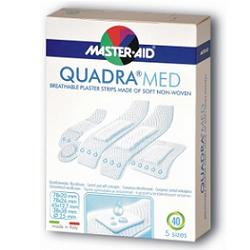 CEROTTO MASTER-AID QUADRA DERMOATTIVO FORMATI ASSORTITI 40 PEZZI - Antica Farmacia Ferrari