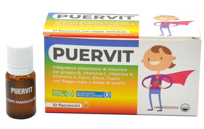 PUERVIT 10 FLACONCINI 10 ML - Antica Farmacia Ferrari