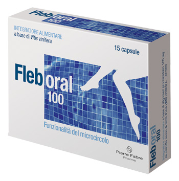 FLEBORAL 100 15 CAPSULE - Antica Farmacia Ferrari
