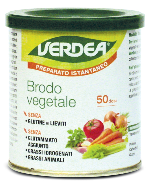 VERDEA PREPARATO ISTANTANEO BRODO VEGETALE 200 G - Antica Farmacia Ferrari