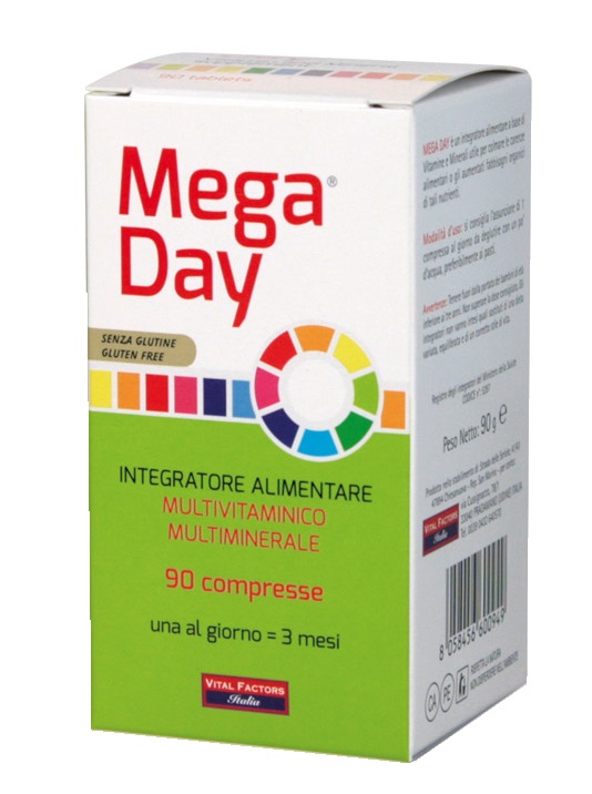 MEGA DAY 90 COMPRESSE - Antica Farmacia Ferrari