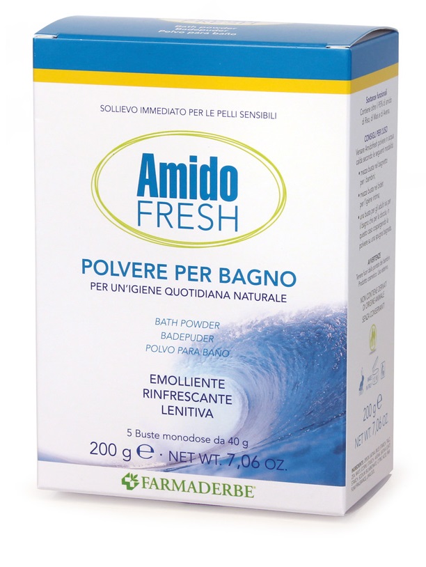 AMIDO FRESH POLVERE BAGNO 5 BUSTINE - Antica Farmacia Ferrari
