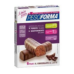 PESOFORMA BARRETTA CIOCCOLATO LATTE 12 X 31 G - Antica Farmacia Ferrari