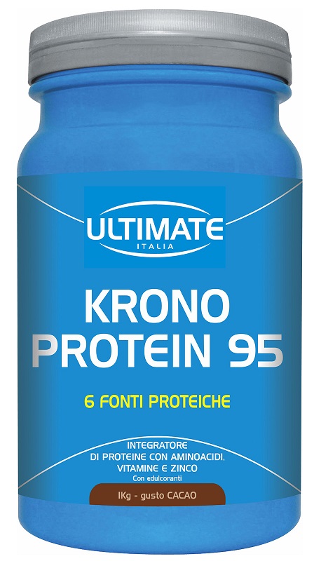 ULTIMATE KRONO PROTEIN 95 CACAO 1 KG - Antica Farmacia Ferrari