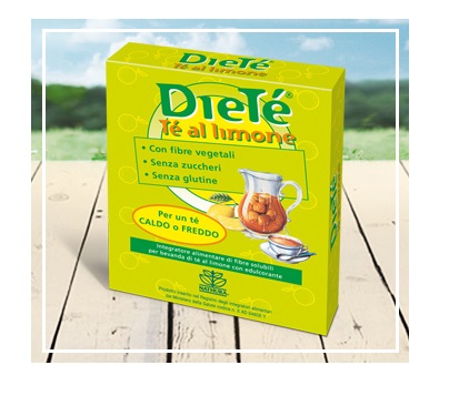 DIETE TE LIMONE SOLUBILE SENZA ZUCCHERO 10 BUSTINE - Antica Farmacia Ferrari