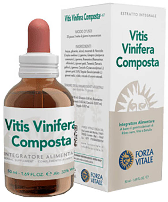 ECOSOL VITIS VINIFERA COMPOSTA GOCCE 50  ML - Antica Farmacia Ferrari