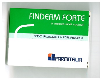 FINDERM FORTE CAPSULE MOLLI VAGINALI CONFEZIONE DA 6 PEZZI - Antica Farmacia Ferrari