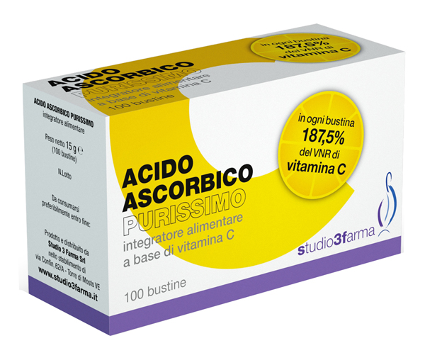 ACIDO ASCORBICO 100 BUSTINE - Antica Farmacia Ferrari
