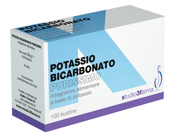 POTASSIO BICARBONATO 100 BUSTINE - Antica Farmacia Ferrari