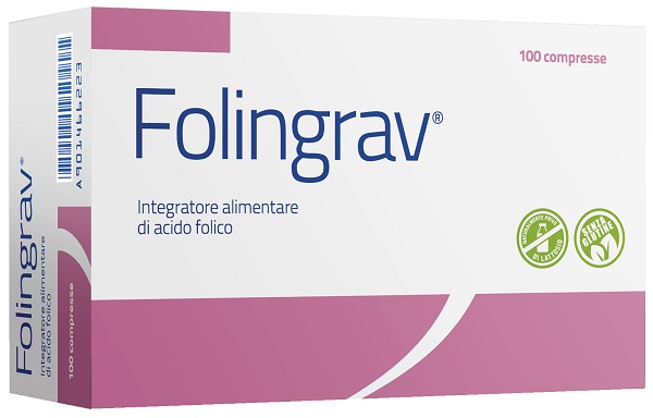FOLINGRAV 100 COMPRESSE - Antica Farmacia Ferrari