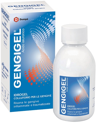 COLLUTORIO PER GENGIVE GENGIGEL IDROGEL FLACONE 150 ML - Antica Farmacia Ferrari