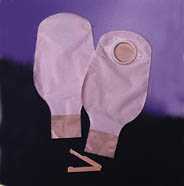 SACCA A FONDO APERTO OPACA CON PELLICOLA DI RIVESTIMENTO DISPOSITIVO DUE PEZZI CON SISTEMA DI AGGANCIO ATRAUMATICO CONSECURA 57MM 10 PEZZI - Antica Farmacia Ferrari