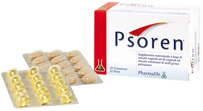 PSOREN 30 COMPRESSE+ 30 PERLE 46,5 G - Antica Farmacia Ferrari