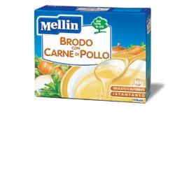 MELLIN BRODO CARNE POLLO 10 BUSTINE X 5 G - Antica Farmacia Ferrari