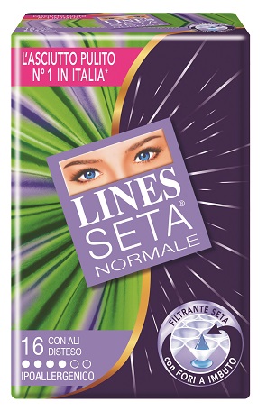 LINES SETA NORMALE CON ALI X 16 - Antica Farmacia Ferrari