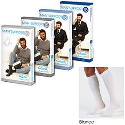 MAN SUPPORT 18 COTONE GAMBALETTO 18 BIANCO 3 - Oltrefarma