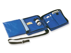 DIABETIC BAG BORSA TERMICA E COOLER VUOTA IN NYLON BLU - Oltrefarma