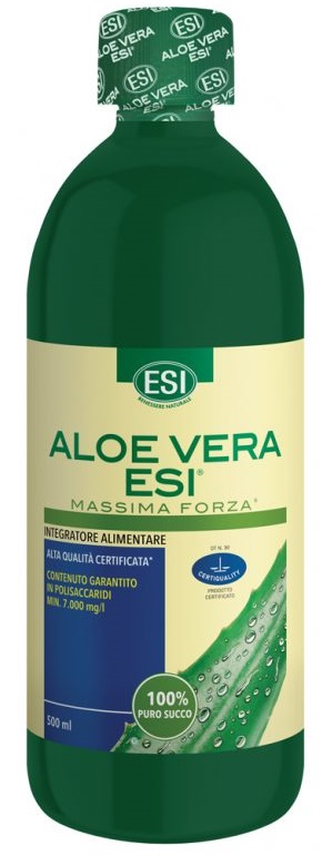 ESI ALOE VERA SUCCO MASSIMA FORZA 500 ML - Antica Farmacia Ferrari