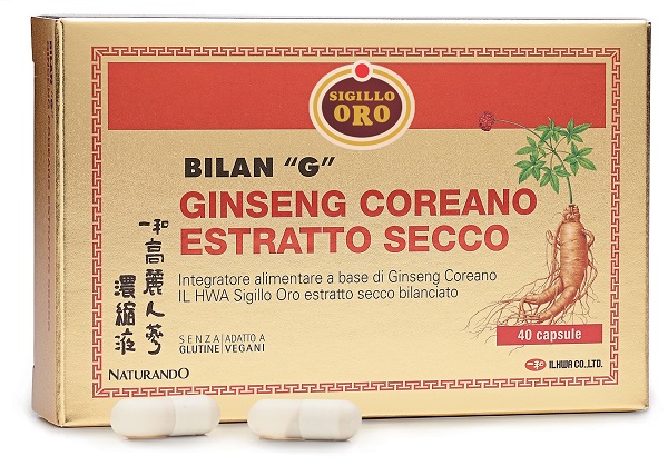 GINSENG BILAN-G 40 CAPSULE - Antica Farmacia Ferrari