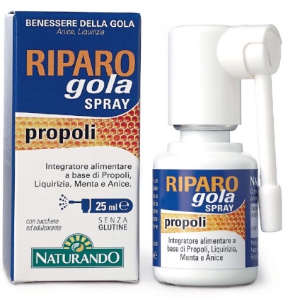 RIPARO GOLA SPRAY 25 ML - Antica Farmacia Ferrari