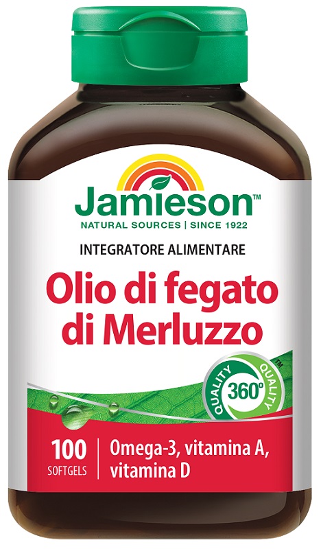 OLIO DI FEGATO DI MERLUZZO 100 PERLE - Antica Farmacia Ferrari