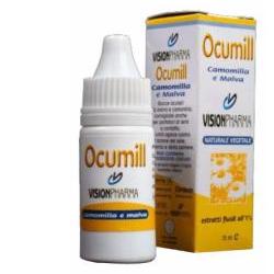 SOLUZIONE LUBRIFICANTE OCUMILL CAMOMILLA MALVA 15 ML - Antica Farmacia Ferrari