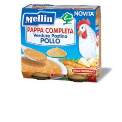MELLIN PAPPA COMPLETA POLLO 250 G 2 PEZZI - Antica Farmacia Ferrari