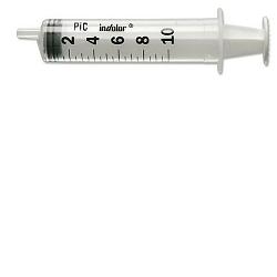 SIRINGA PIC MONOUSO STERILE SENZA AGO CAPACITA' 5ML 1 PEZZO - Antica Farmacia Ferrari