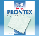 GARZA IN TESSUTO NON TESSUTO PRONTEX SOFT 10X10CM 100 PEZZI - Antica Farmacia Ferrari
