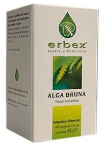 ALGA BRUNA 100 CAPSULE 430MG - Antica Farmacia Ferrari