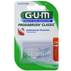 GUM PROXABRUSH CLASSIC 412 SCOVOLINO INTERDENTALE 8 PEZZI - Antica Farmacia Ferrari