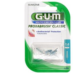 GUM PROXABRUSH CLASSIC 614 SCOVOLINO INTERDENTALE 8 PEZZI - Antica Farmacia Ferrari