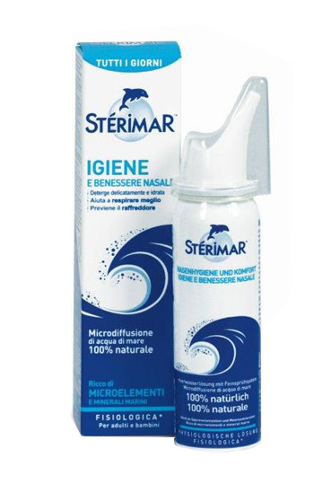 STERIMAR IGIENE E BENESSERE NASALE SPRAY 50 ML - Antica Farmacia Ferrari