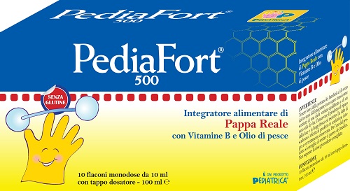 PEDIAFORT 500 10 FIALE - Antica Farmacia Ferrari