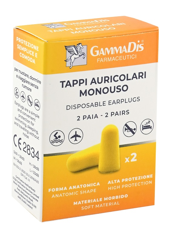 TAPPO AURICOLARE EAR GOMMAPIUMA 4 PEZZI - Antica Farmacia Ferrari