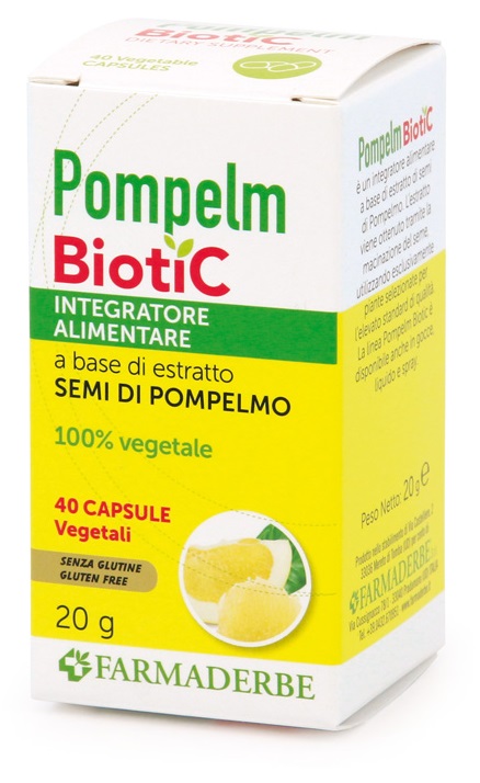 POMPELMBIOTIC 40 CAPSULE 16 G - Antica Farmacia Ferrari