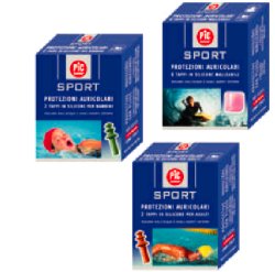 TAPPO AURICOLARE IN SILICONE PIC SPORT 6 PEZZI - Antica Farmacia Ferrari