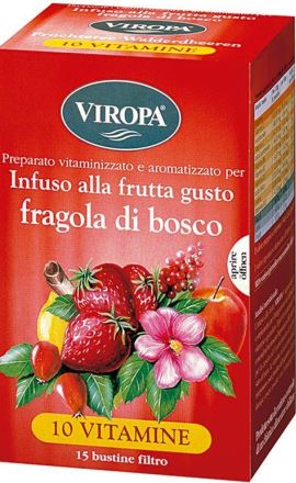 VIROPA 10 VIT FRAGOLA DEL BOSCO 15 BUSTINE - Antica Farmacia Ferrari