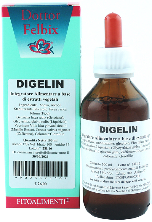 DIGELIN GOCCE 100 ML - Antica Farmacia Ferrari