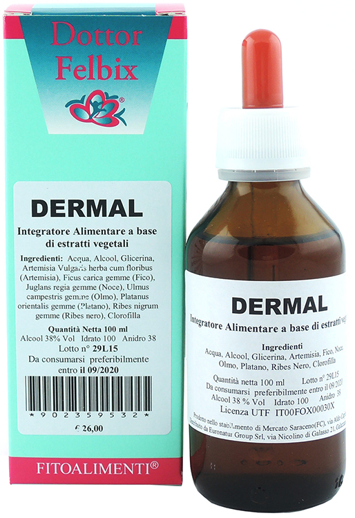 DERMAL GOCCE 100 ML - Antica Farmacia Ferrari