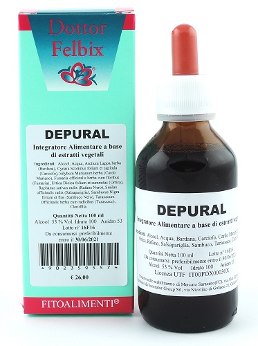 DEPURAL GOCCE 100 ML - Antica Farmacia Ferrari