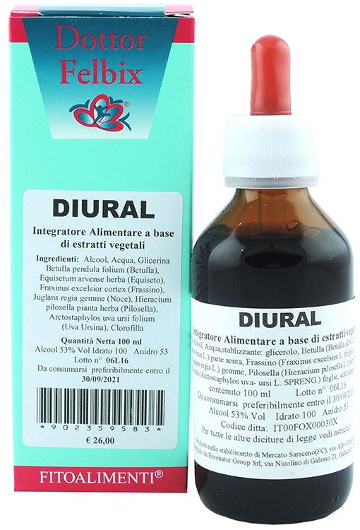 DIURAL GOCCE 100 ML - Antica Farmacia Ferrari