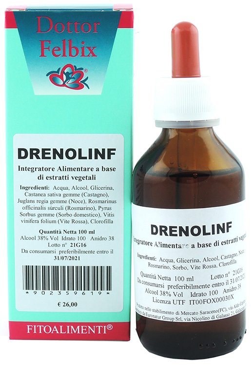DRENOLINF GOCCE 100 ML - Antica Farmacia Ferrari