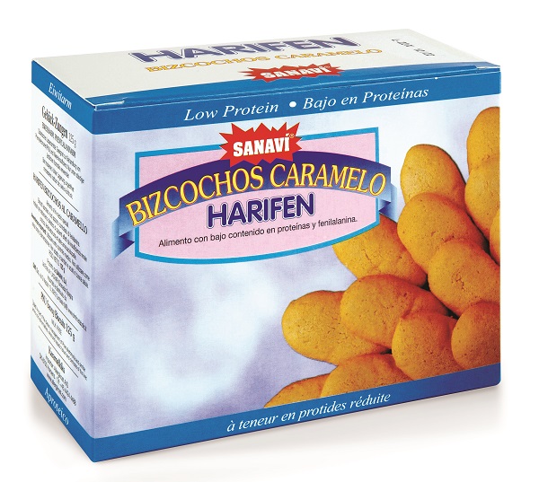 HARIFEN BISCOTTI CARAMELLO 125 G - Antica Farmacia Ferrari
