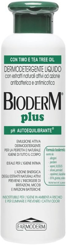 BIODERM PLUS ANTIBATTERICO 250 - Antica Farmacia Ferrari