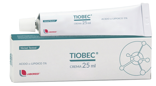 TIOBEC CREMA ACIDO LIPOICO 5% 25 ML - Antica Farmacia Ferrari